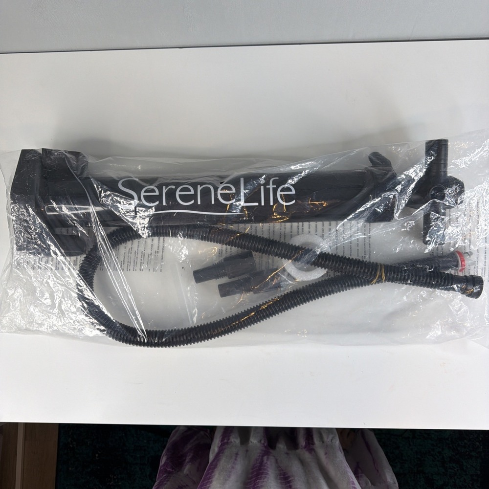 SereneLife SUP Paddle Board Pump High Pressure w/ Gauge New Portable